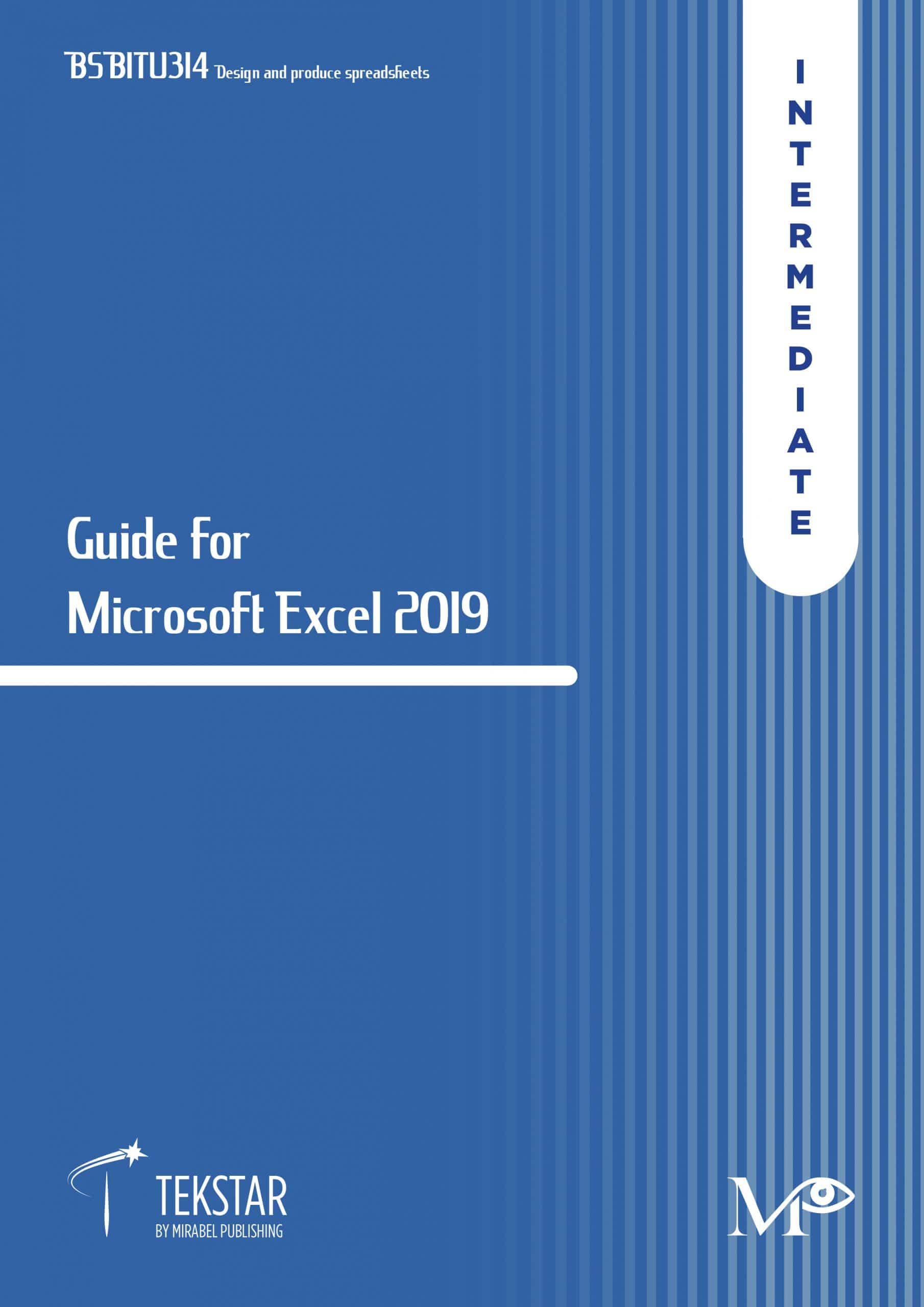 Guide for Microsoft Excel 2019 - Intermediate